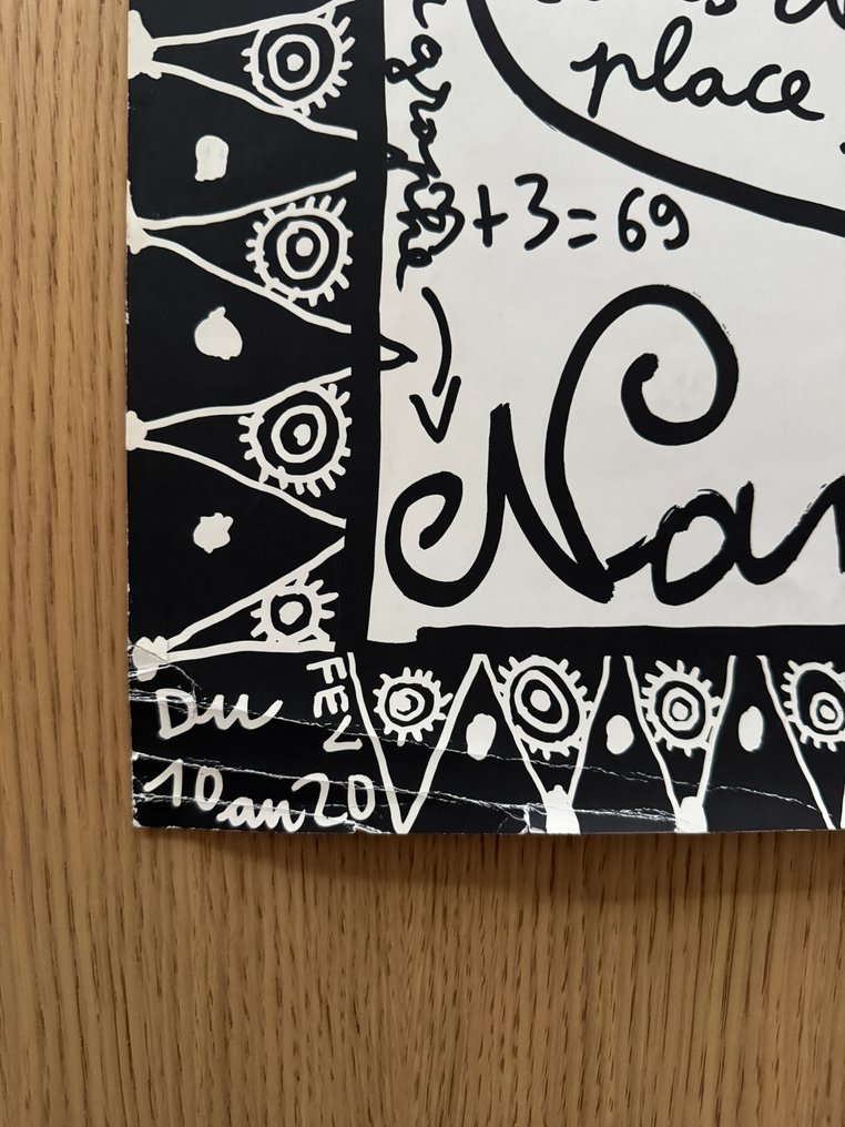 Robert Combas (1957) - Salon du vieux papier, Porte de Champerret, Paris, 1994 #4.3