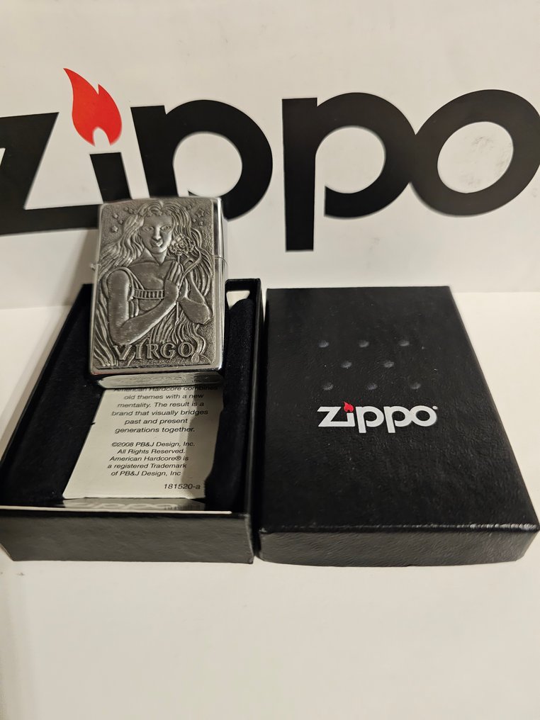 Zippo - Zippo "VIRGO"  (C XIV) - χωρίς τιμή ασφαλείας - Αναπτήρας - Χάλυβας #1.0
