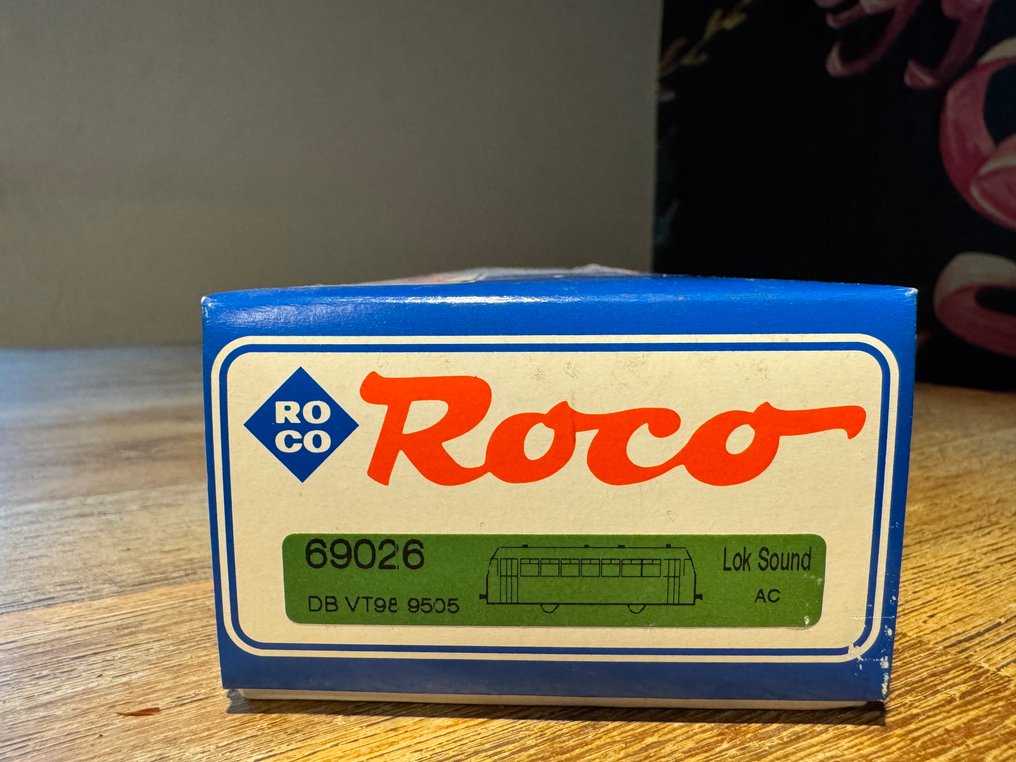 Roco H0 - 69026 - Βαγόνι τρένου μοντελισμού (1) - VT 98, σιδηροδρομικό λεωφορείο με ρυμουλκούμενο. - DB #3.2