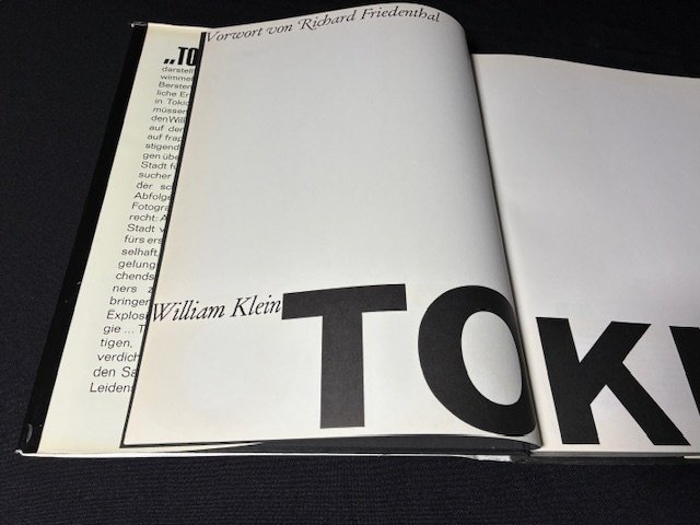 William Klein - Tokio (FIRST PRINTING, WITH ORIGINAL DUSTJACKET) - 1965 #4.3