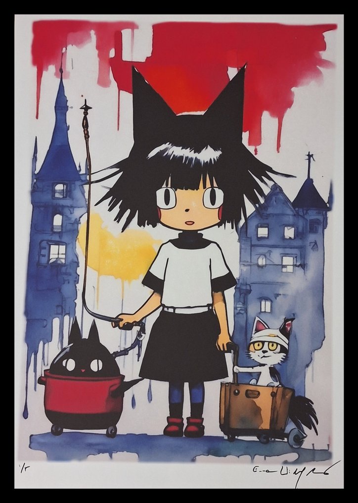 Kiki's Delivery Service - watercolor edition by Emma Wildfang - Large size #1.0