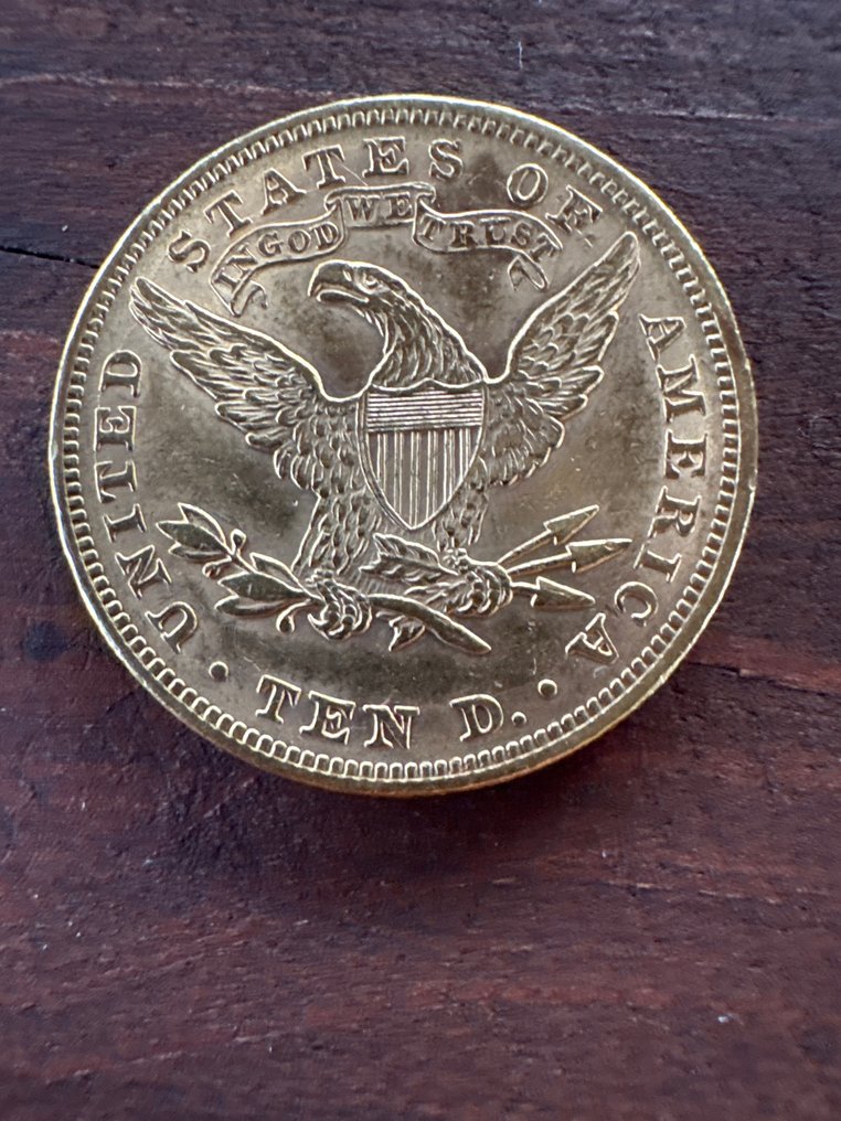 美国. 10 Dollars 1894 Coronet Head #1.0