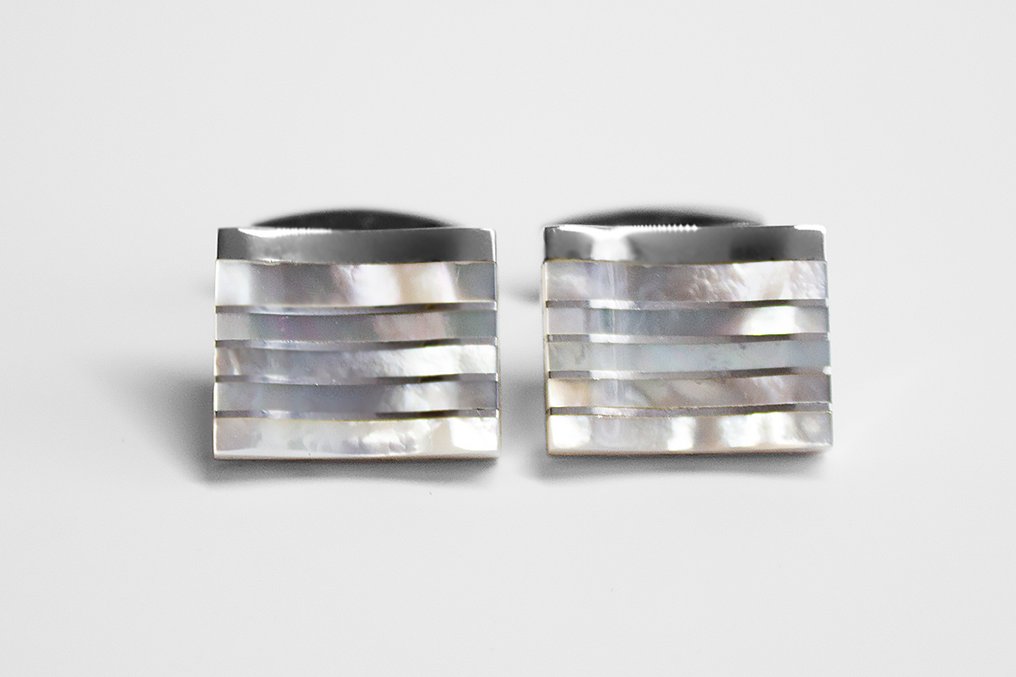 銀 - 袖口扣 - Tateossian London #1.0