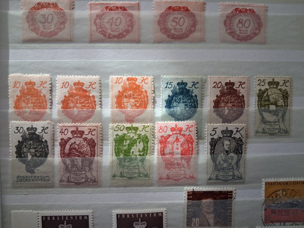 Liechtenstein 1915/1994 - Kolekcja nowe/używane! 85 zdjęć! #2.1