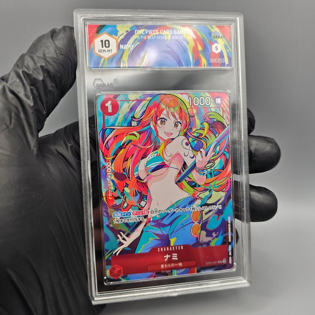 One Piece Graded card - NAMI [Alternate Art] ST01-007 - Graad 10 #2.1