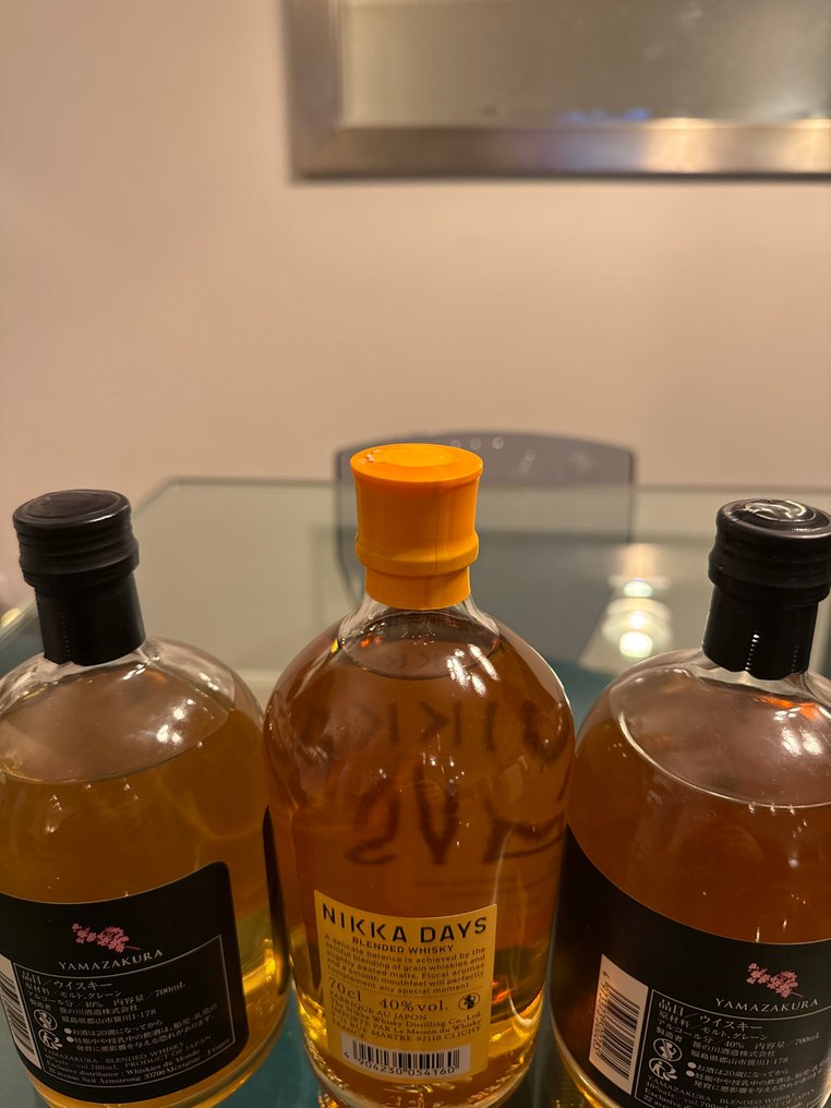 Nikka Days + Yamazakura Blended  - 70cl - 3 bottiglie #2.1