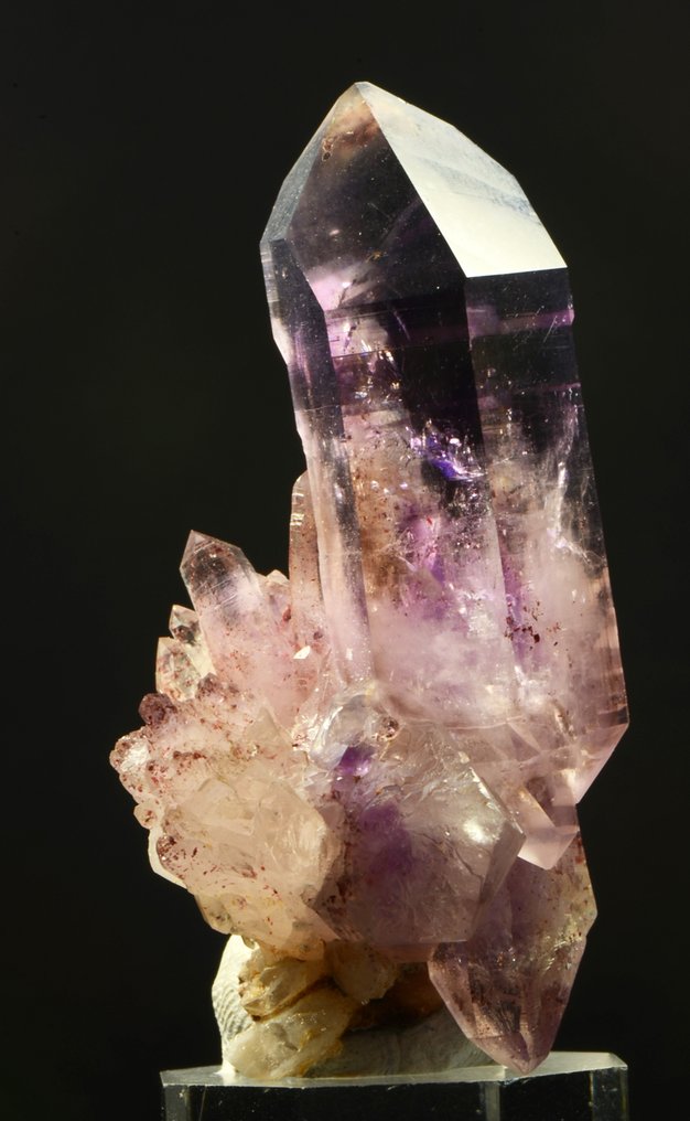 Amethyst 水晶群 - 高度: 65 mm - 闊度: 25 mm- 43 g #2.1