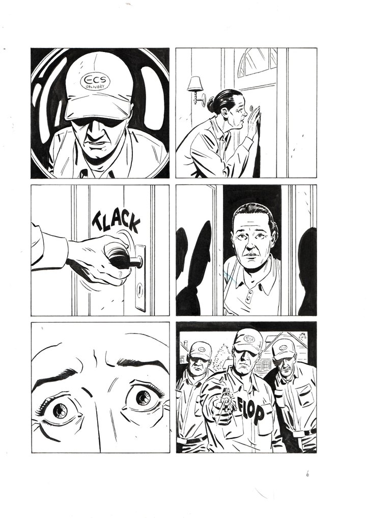 Pittaluga, Luigi - 3 Original page - Julia #291 - "Uomo d'onore" - 2022 #2.1