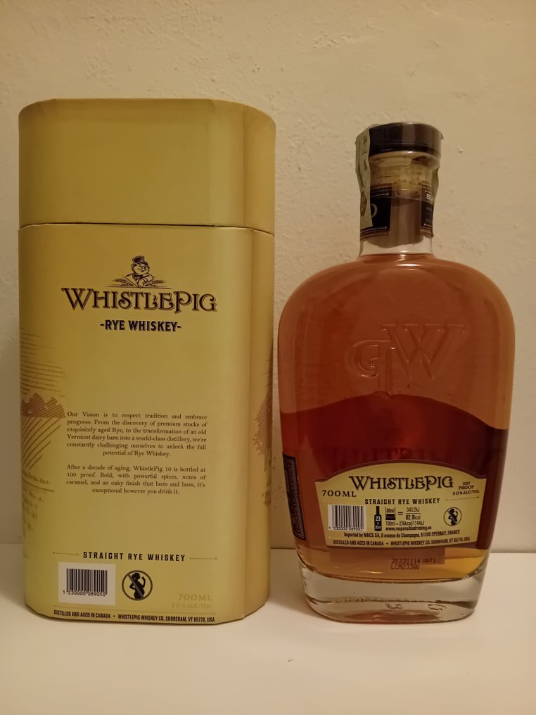 Whistlepig 10 years old Small Batch Rye - 100 Proof  - 700 ml #2.1