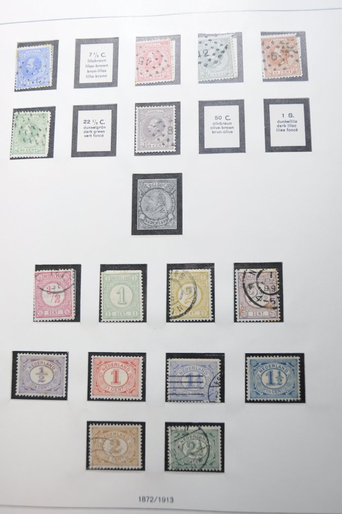 荷兰  - 从经典收藏开始，装在一个豪华相册和各种存货簿中（192张照片）。 #3.2