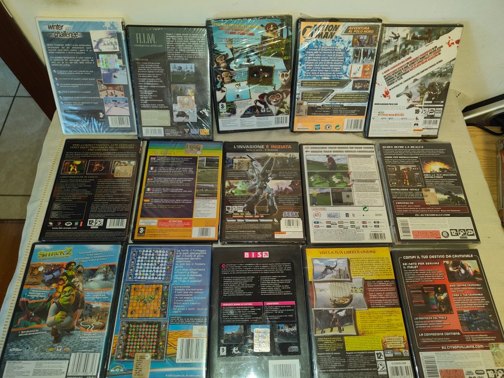 Microsoft - pc - Sealed PC Game Lot - Videospill - I original eske #2.1