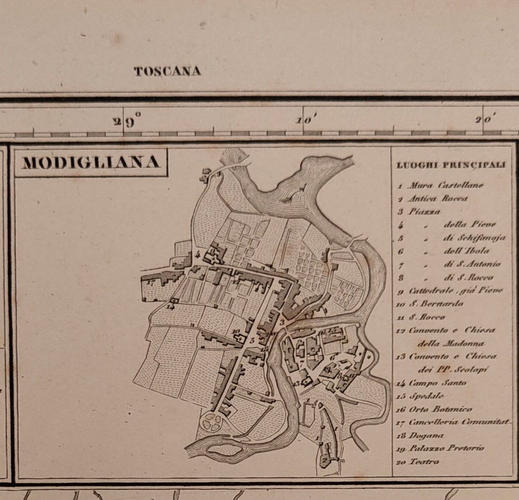Włochy - Toscana; Antonio Vallardi - Provincia di FIRENZE - 1881-1900 #2.1