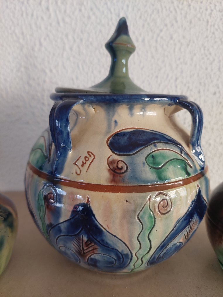 Jarra (3)  - Barro - Vasos de cerâmica flamenga #3.2