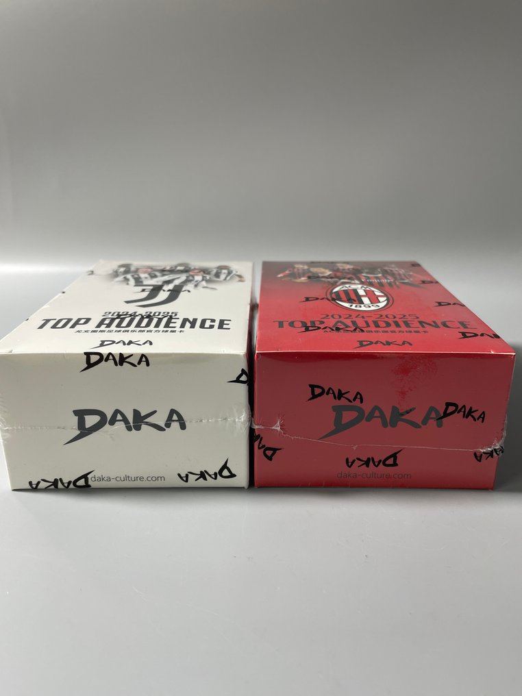 DAKA Top Audience 2024-2025 Juventus squad Embalaje original, Sealed box - 2 Box - Casi impecable (CI) #1.0