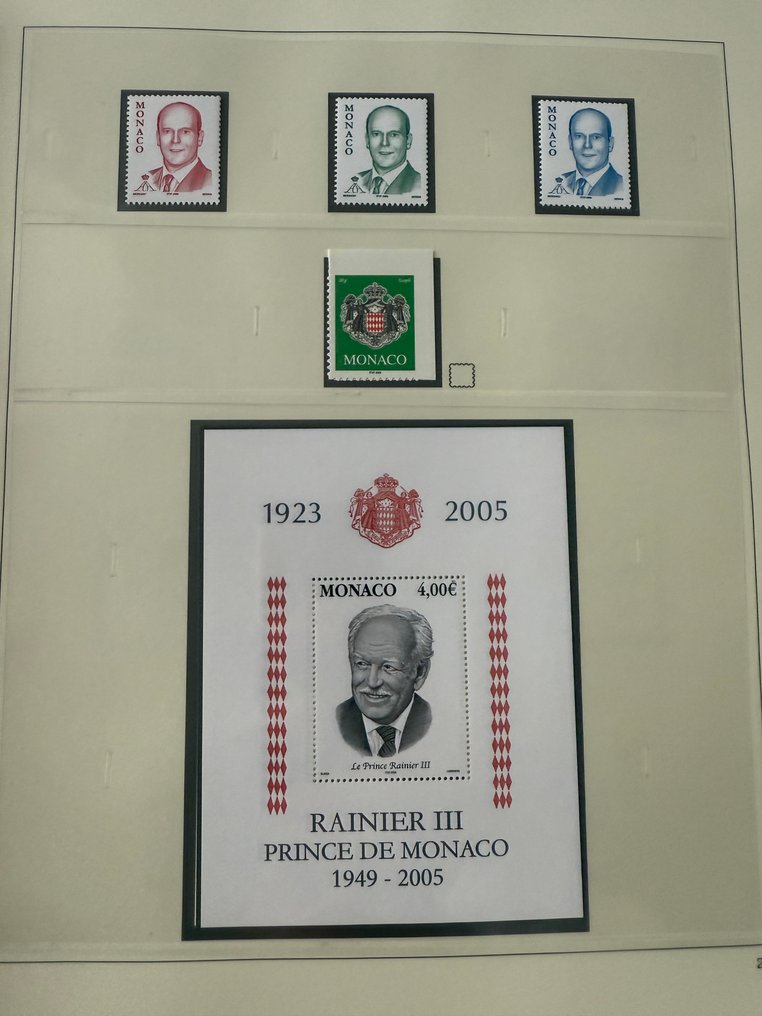 摩纳哥  - 摩纳哥 - 2005 年完整年份 - TB #2.1