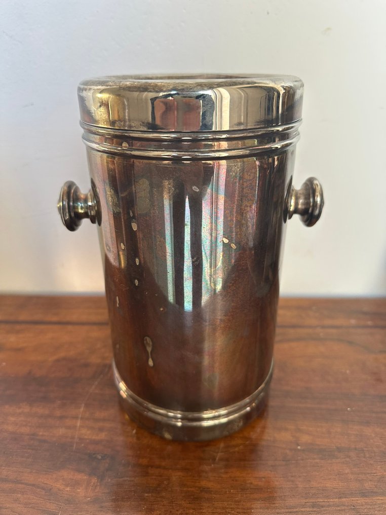 Bortartó - Ezüstözött, ezüstözött - Ezüstözött glacette #2.1