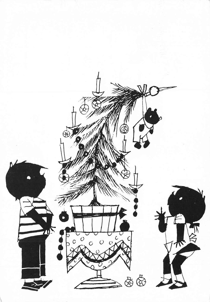 Ολλανδία - εικονογράφος Fiep Westendorp - Καρτ-ποστάλ (80) - 1960-1980 #3.2