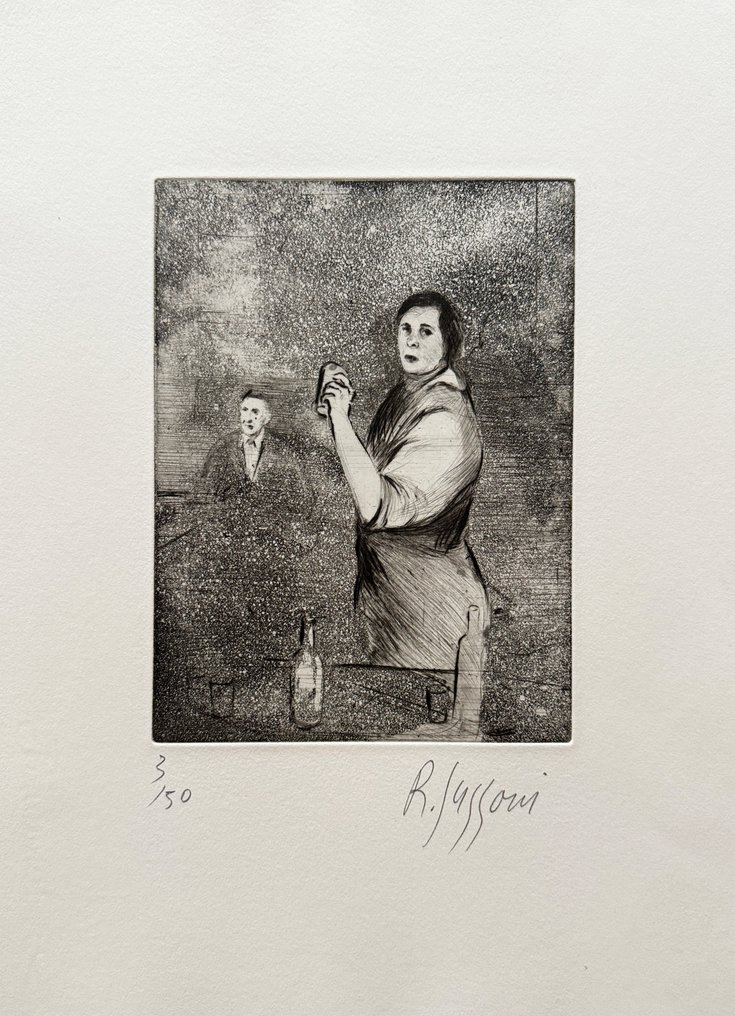 Romain Suzzoni (1950) - Scène d'intérieur #1.0