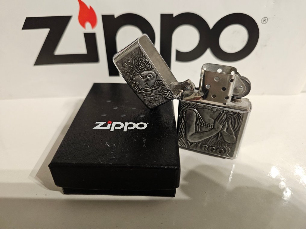 Zippo - Zippo "VIRGO"  (C XIV) - χωρίς τιμή ασφαλείας - Αναπτήρας - Χάλυβας #3.2