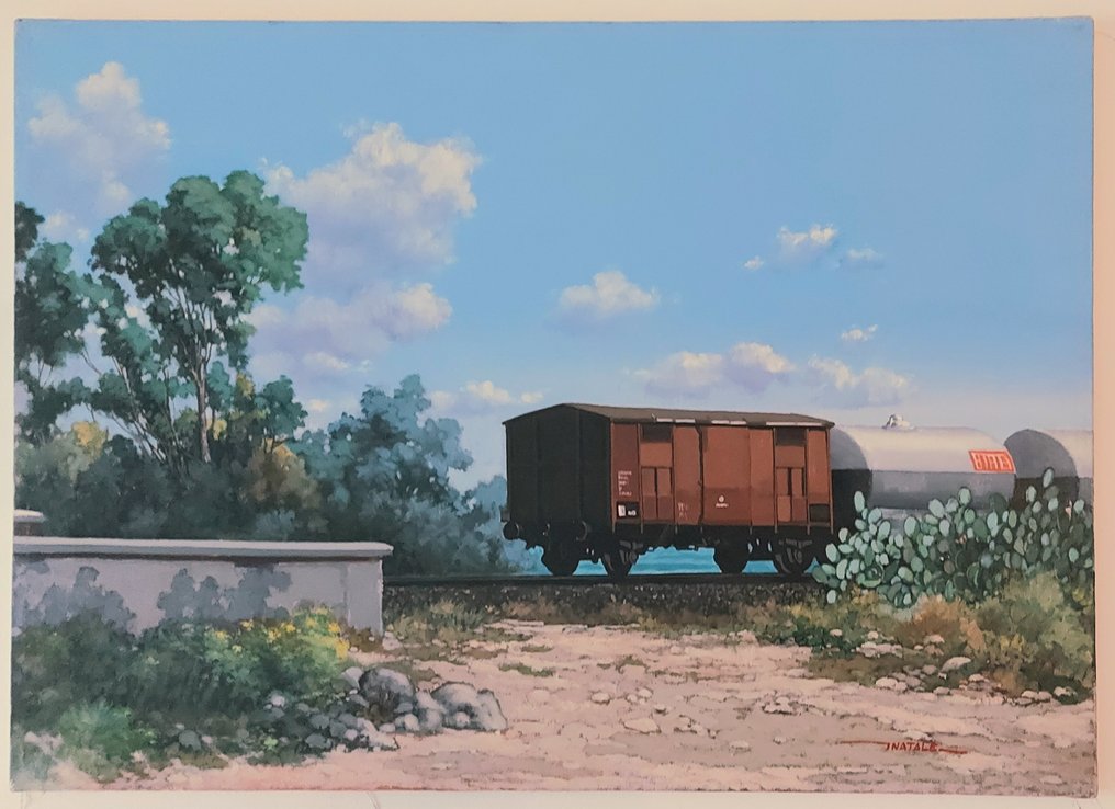 Franco Natale (1936-2017) - Paesaggio #1.0