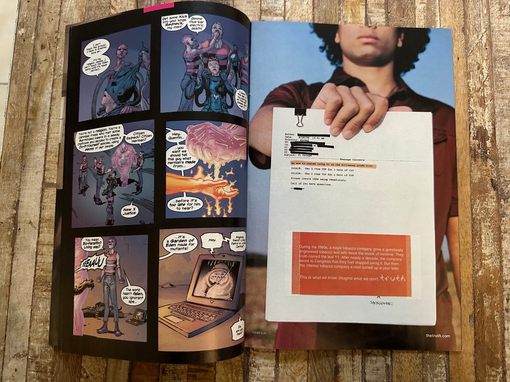 New X-Men #136 - When X is Not X - Signed by Frank Quitely - 1 Signed comic - EO - 2003 #4.3