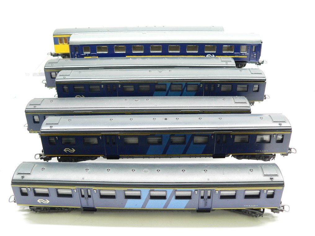 Lima H0 - NS - Επιβατικό τρένο μοντελισμού (7) - 7 επιβατικά βαγόνια - NS #1.0