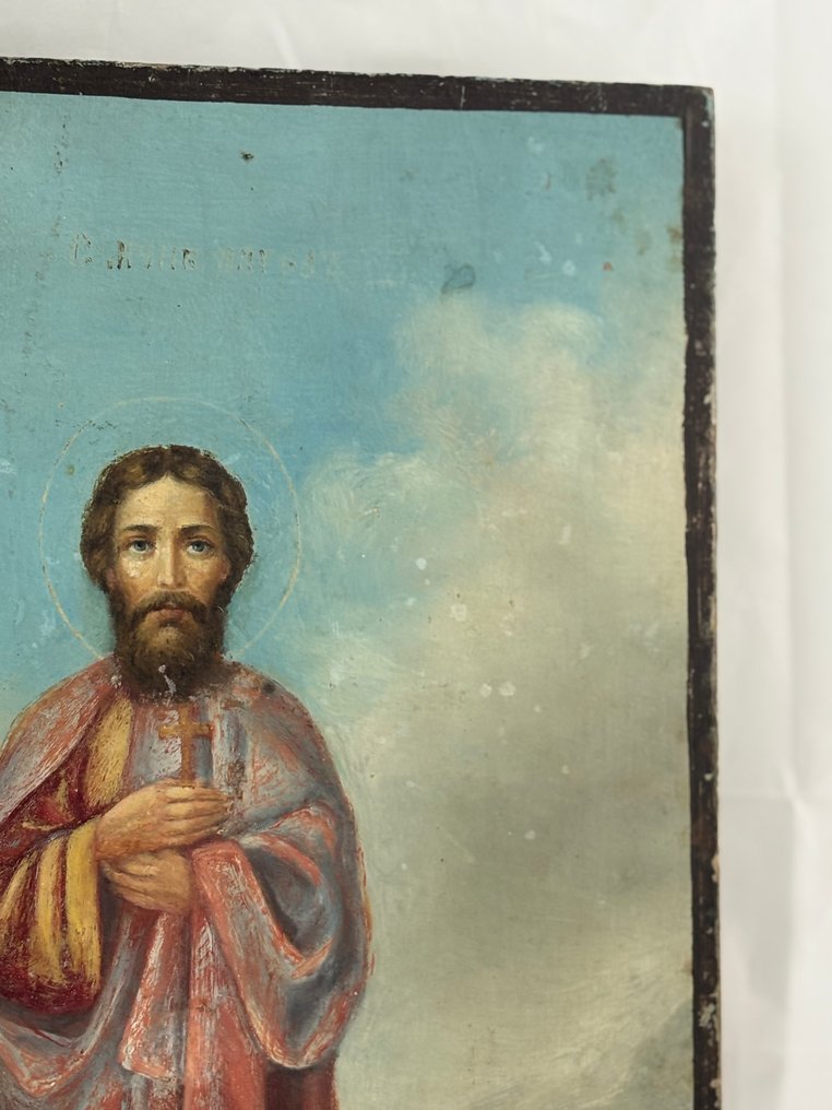 Ikone - Zwei Heilige - Holz #2.1