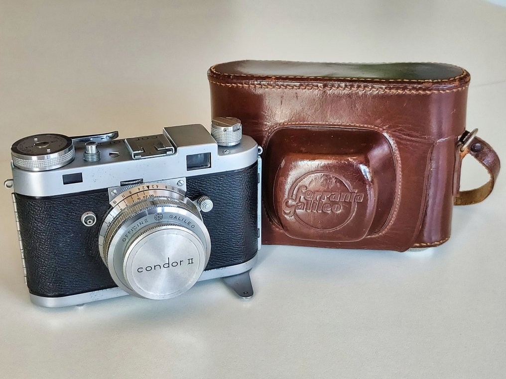 Ferrania, Galileo Condor II /b + Esaog 2/5Ccm Φωτογραφική μηχανή με τηλέμετρο #1.0
