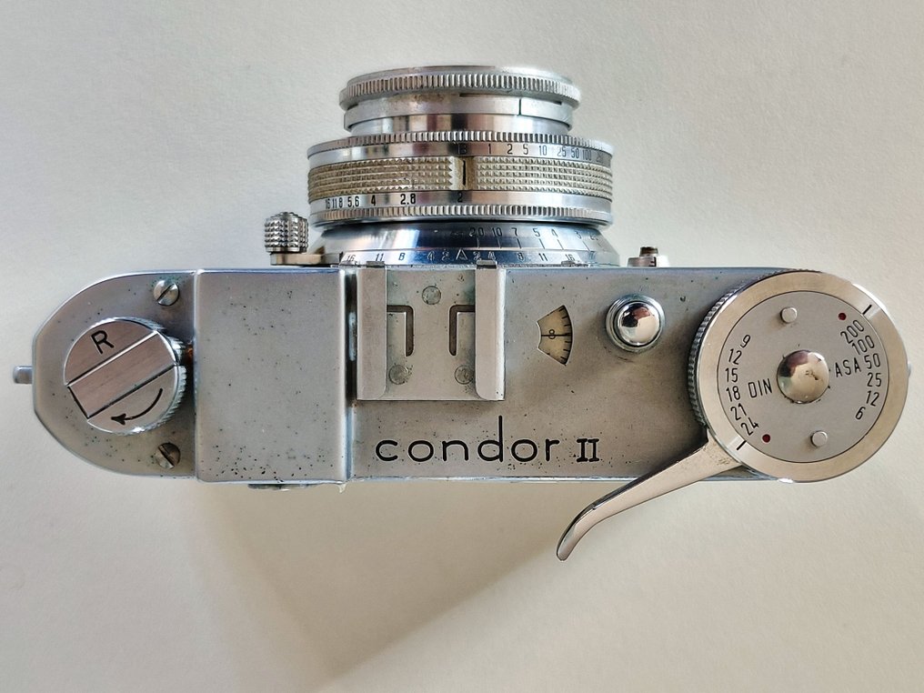 Ferrania, Galileo Condor II /b + Esaog 2/5Ccm Φωτογραφική μηχανή με τηλέμετρο #3.2