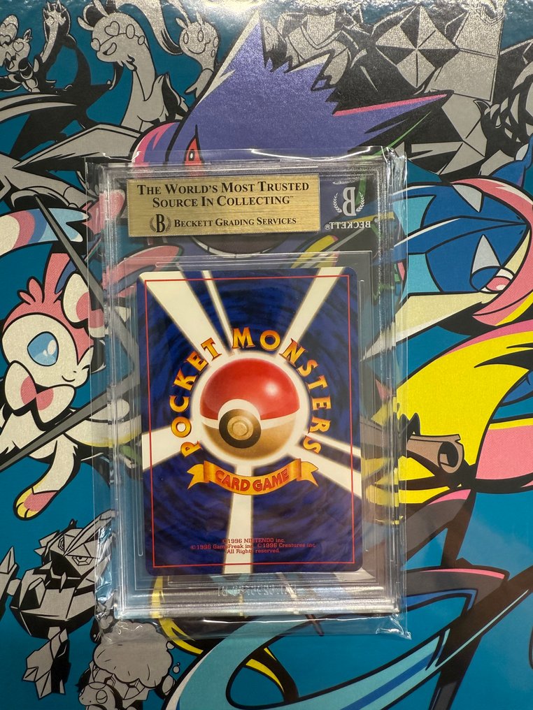 Pokémon - 1 Graded card - Nidoking Foil - Beckett 9.5 - WOTC - Gym Challenge #1.0