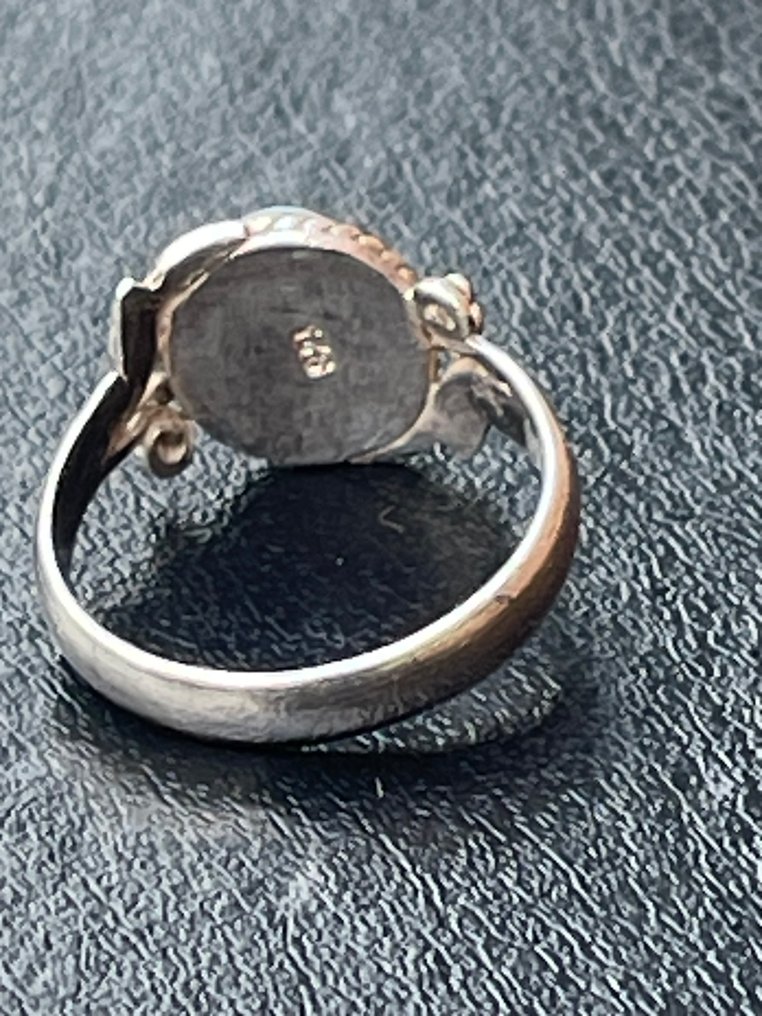 沒有保留價 - 戒指 銀 -  1.00ct. tw. 蛋白石 #3.2