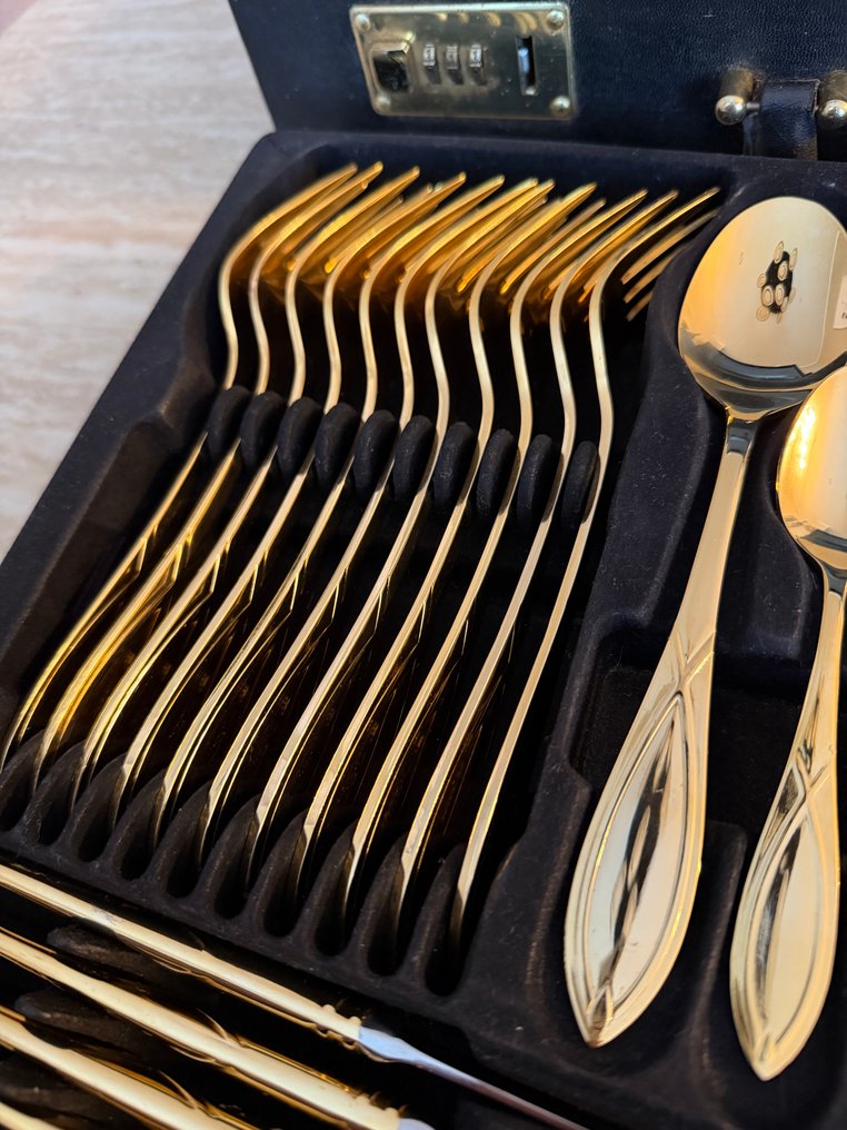 Solingen - 12件餐具套裝 (70) - 24K金 - SBS Solingen 24 Karat #3.2