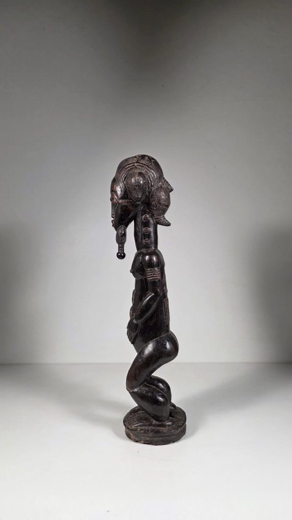 Statua in legno - Baule - Costa d’Avorio  (Senza prezzo di riserva) #4.3