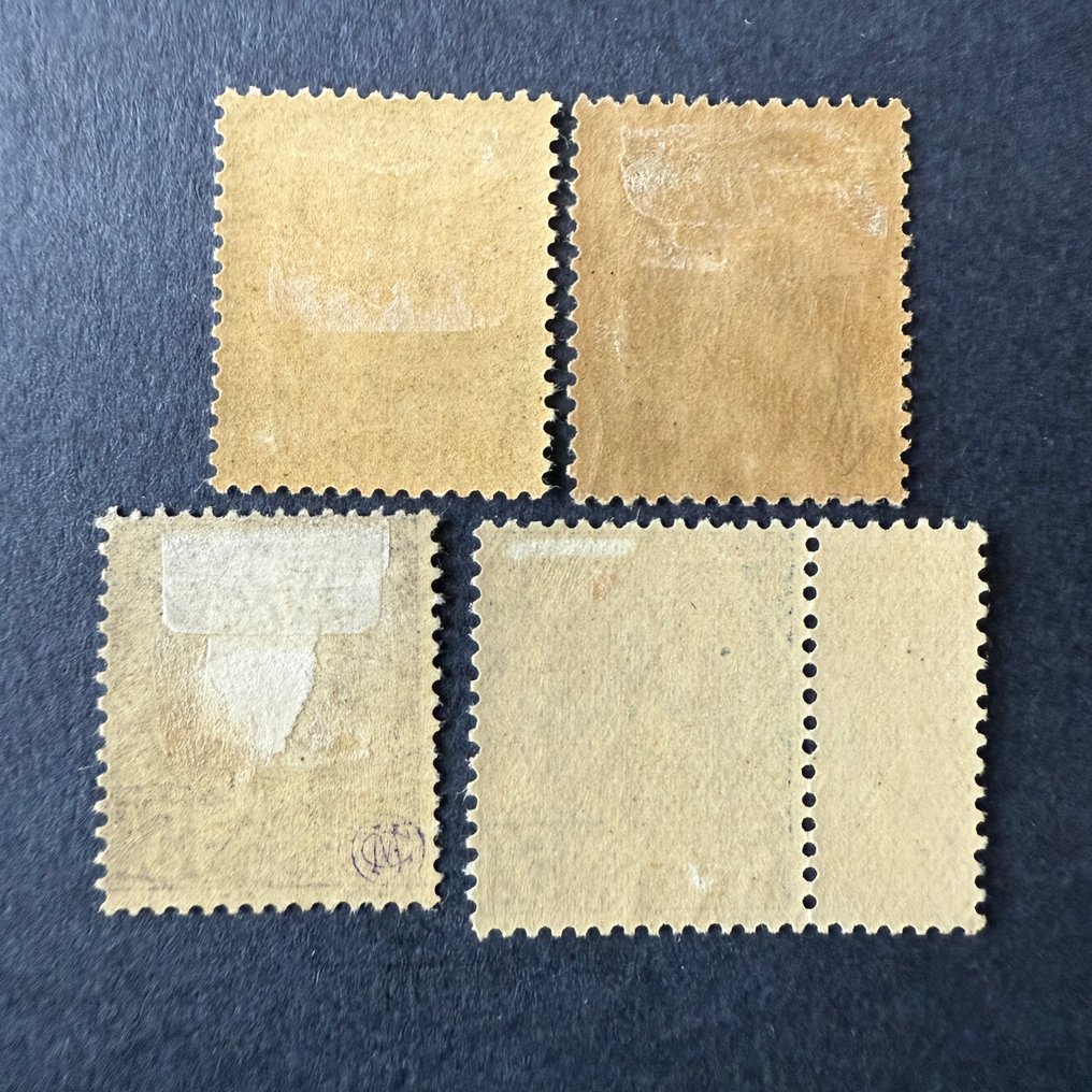 摩纳哥  - 摩纳哥 - Yvert 44/47 "Albert 1er" 新品* - 估价 296 欧元 #1.0