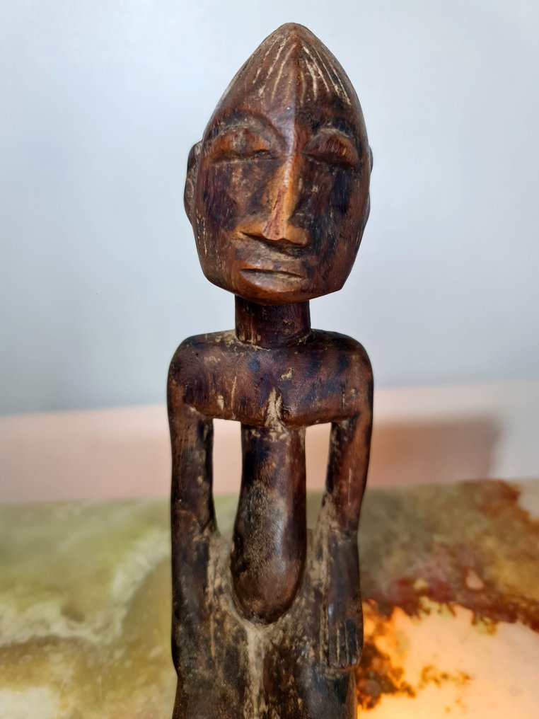 Statuette Luba Mikisi mihake. H : 25 cm - Γλυπτό - Luba - Αφρική (χωρίς τιμή ασφαλείας) #4.3