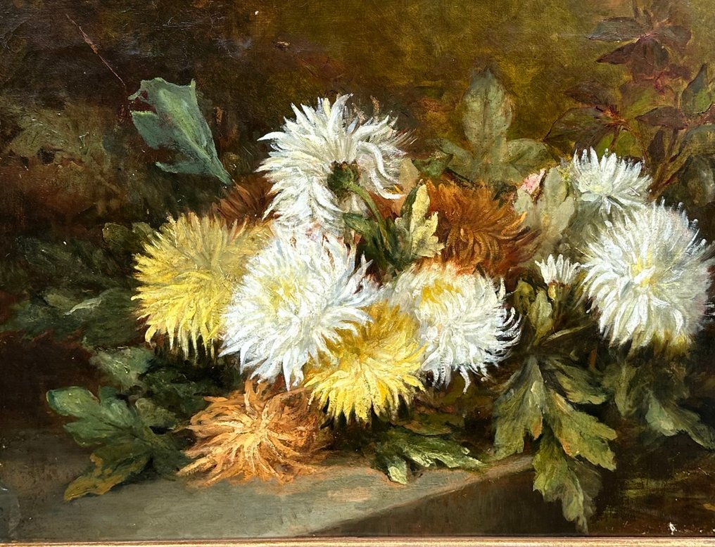 Margarethe Roosenboom (1843-1896), Círculo de - Bloemstilleven - NO RESERVE #3.2
