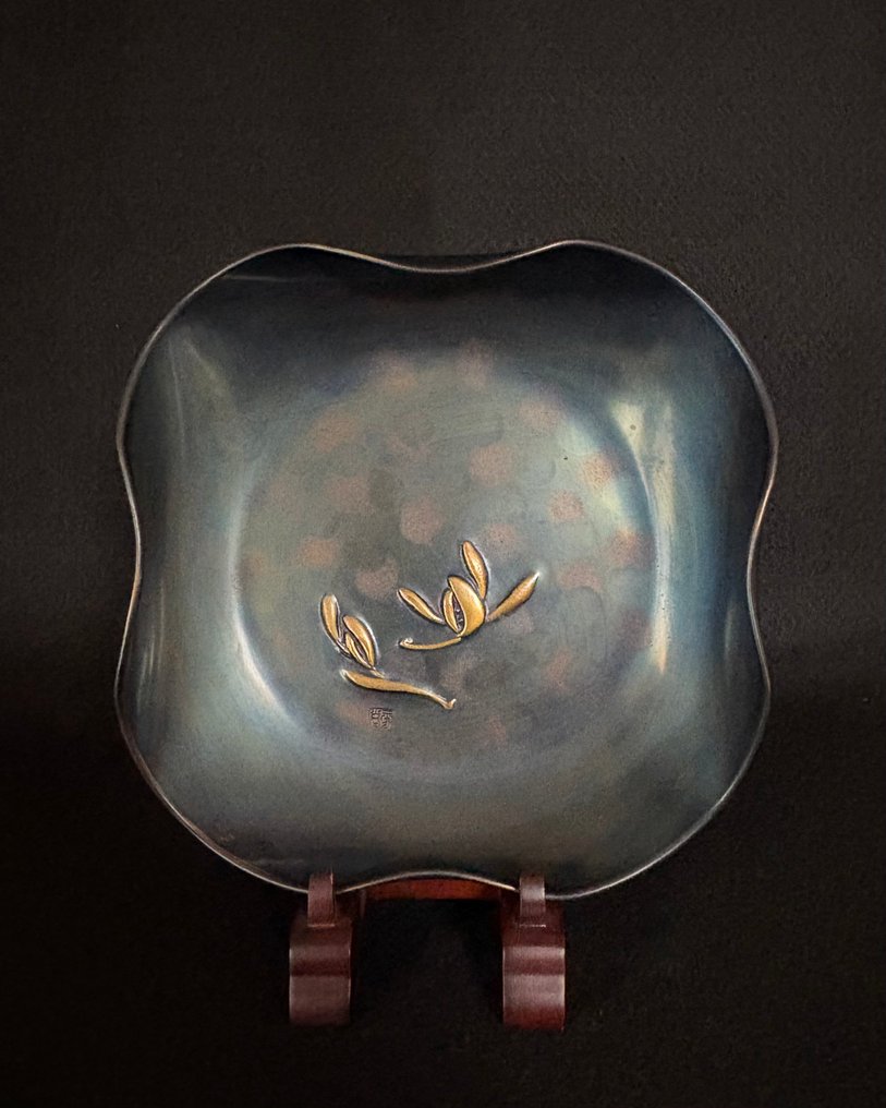 Gyokusendo - Piatto - Rame, Stagno #1.0