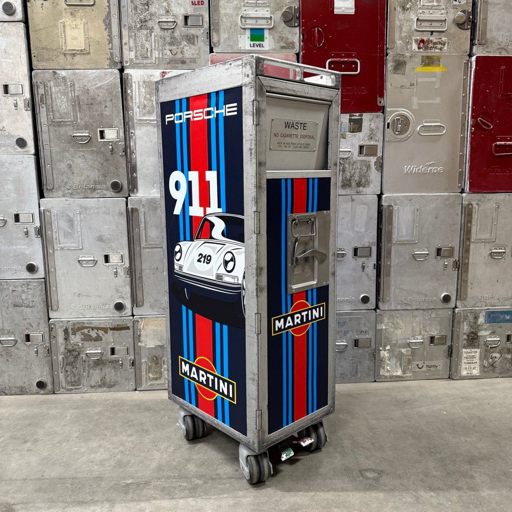 Driessen - 航空手推车 - Pop Art 飞机手推车 餐厅用推车 - 废物推车 - 2000-2010 - 航空家具 #1.0