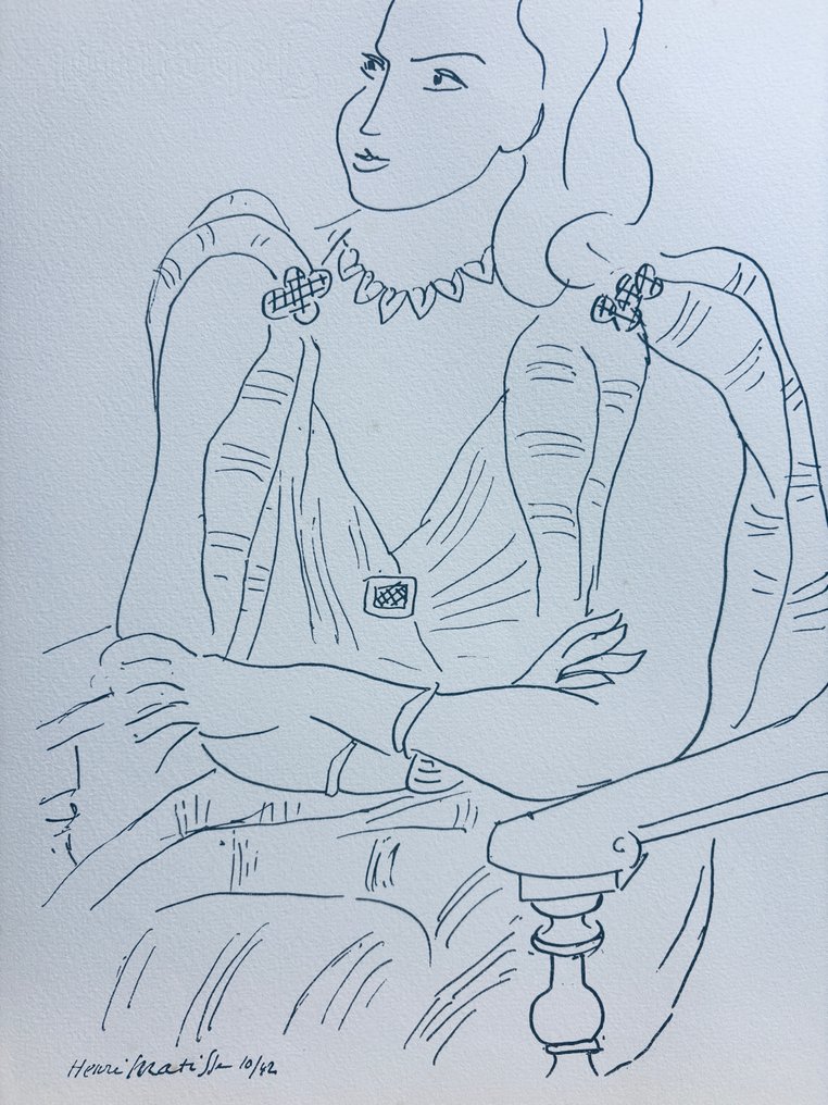 Henri Matisse (1869-1954) - Monique, 1944 #1.0