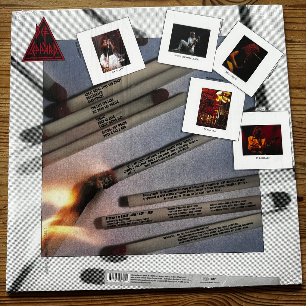Def Leppard - Pyromania [coloured vinyl pressing] - LP - Coloured vinyl - 2024 #2.1