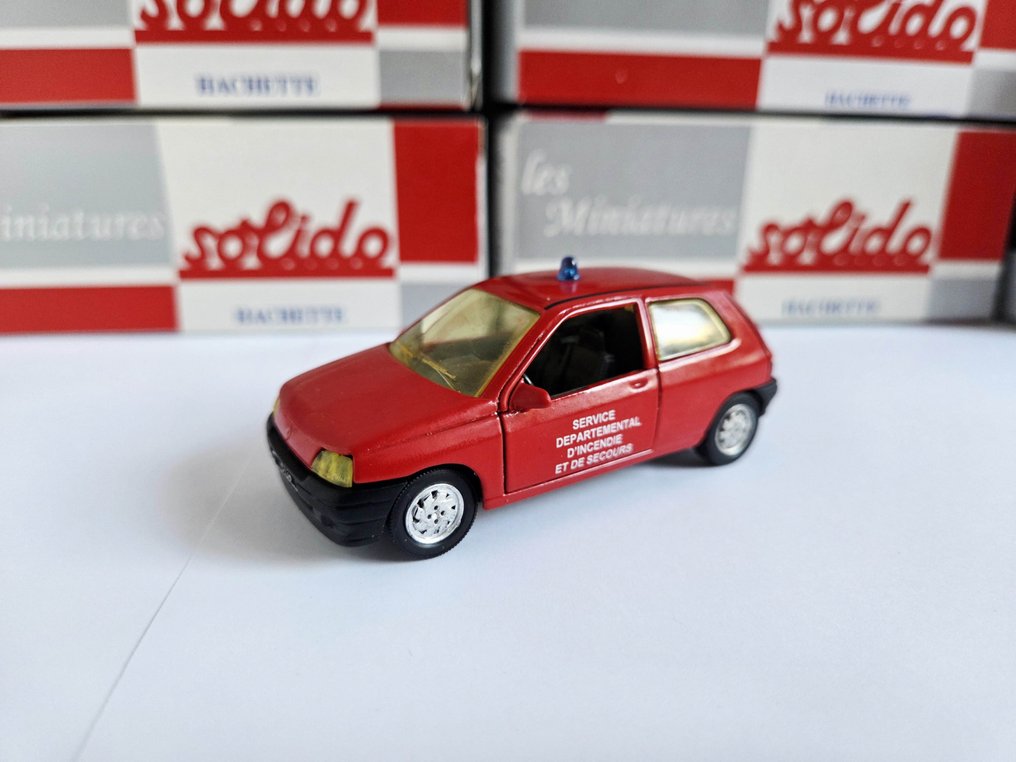 Solido Verschillende schaal zie info. - Modellauto  (6) - Franse Brandweer. #1.0