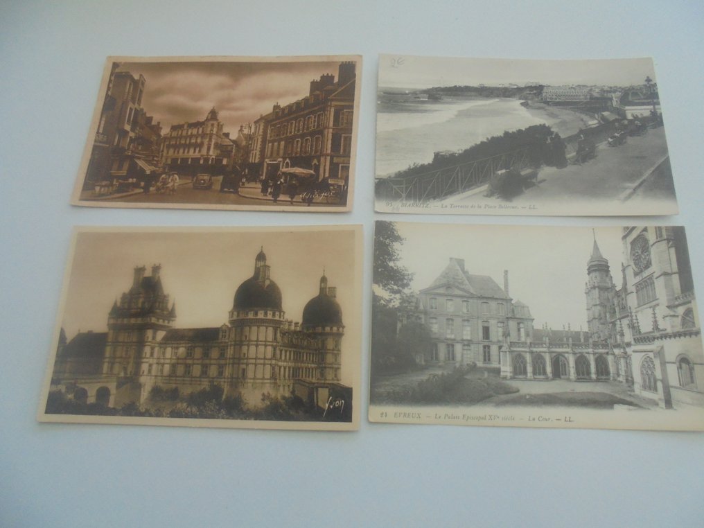 Γαλλία - Πόλη και τοπία, Κάστρα και μνημεία, Θαλάσσιος, Ευρώπη, Διάφορα, Εκκλησίες, Τρένα / Σιδηρόδρομοι - Πολλές γαλλικές πόλεις, μεταξύ των οποίων το Mont-Saint-Michel, η Nancy, το Rouen. - Καρτ-ποστάλ (200) - 1900-1950 #1.0