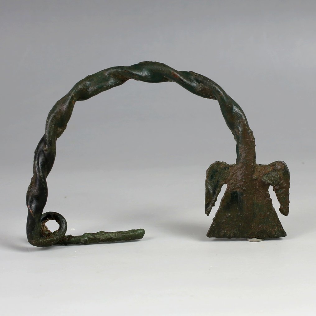 鐵器時代 青銅色 Fibula, 巨大  (沒有保留價) #1.0