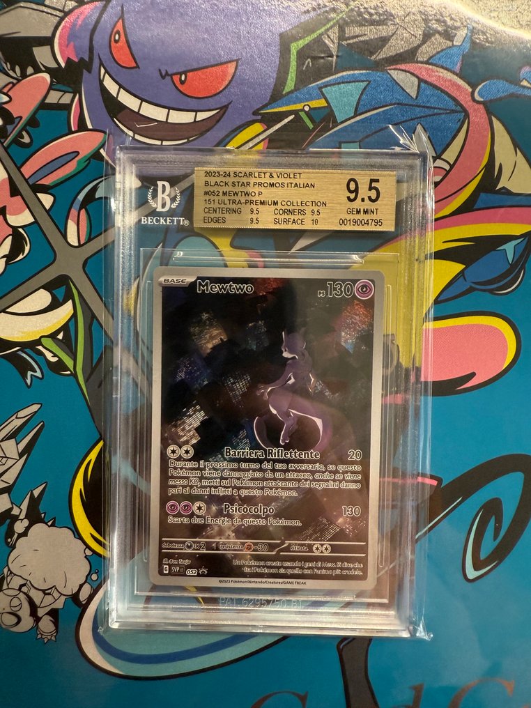 Pokémon - 1 Graded card - Mewtwo Promo-kort, Folie - Beckett 9.5 - Scarlet & Violet - Black Star Promos #2.1