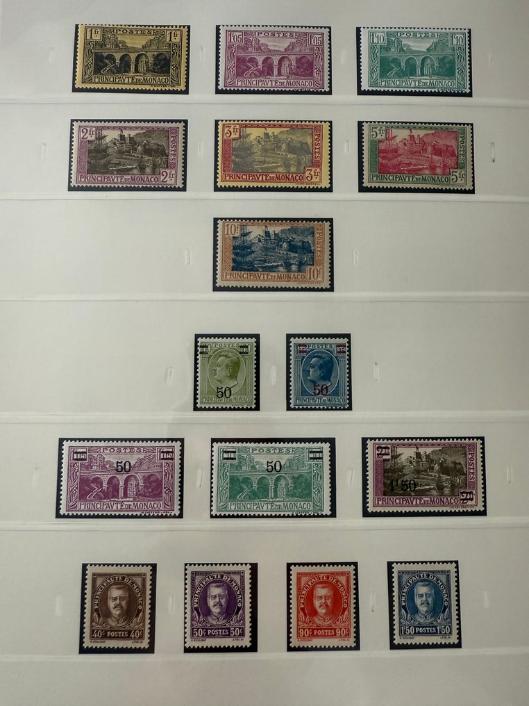 摩納哥  - 摩纳哥 - Yvert 51/118，135/139.. 全新“花园与景观”系列 - 估价+520欧元 #4.3