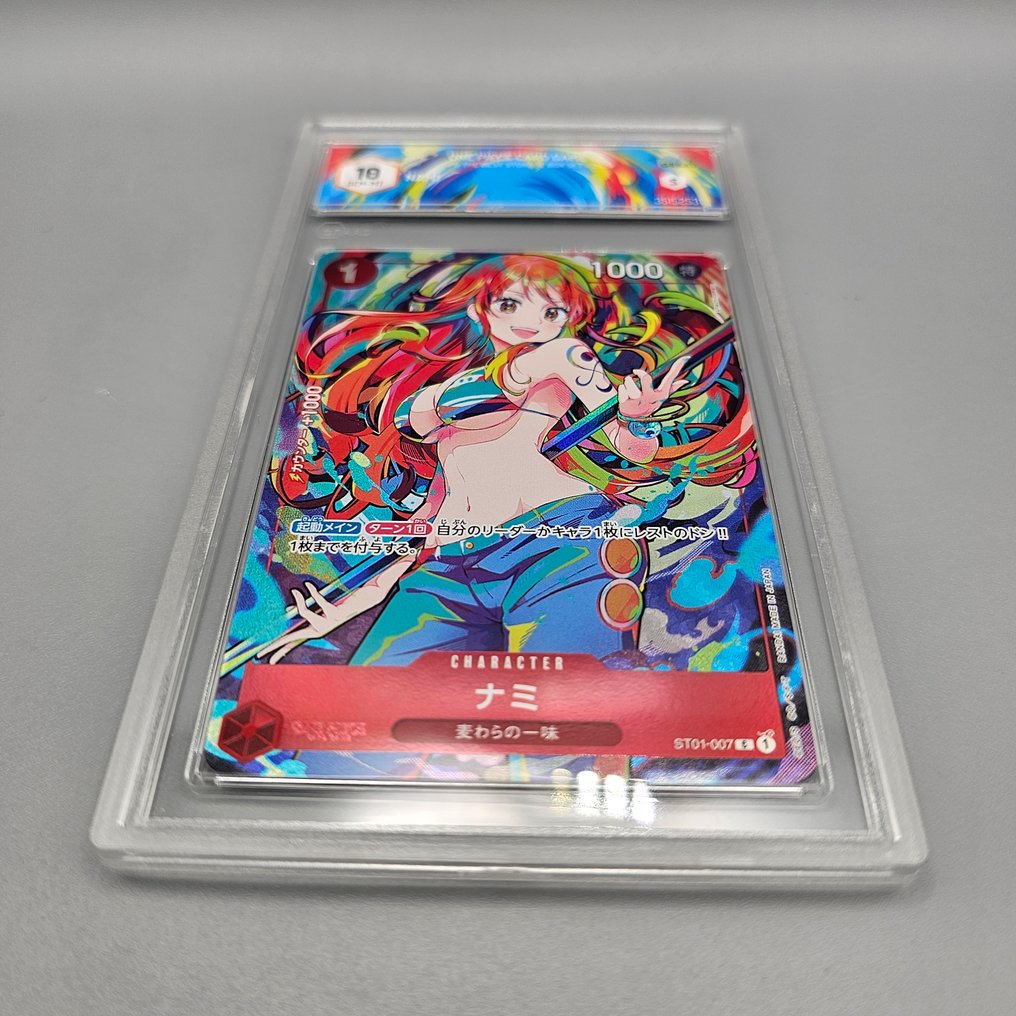 One Piece Graded card - NAMI [Alternate Art] ST01-007 - Graad 10 #1.0