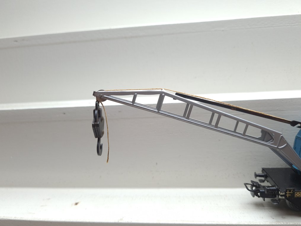 Märklin H0 - 4611 - Model train freight carriage (3) - 3 crane trucks - DB #4.3