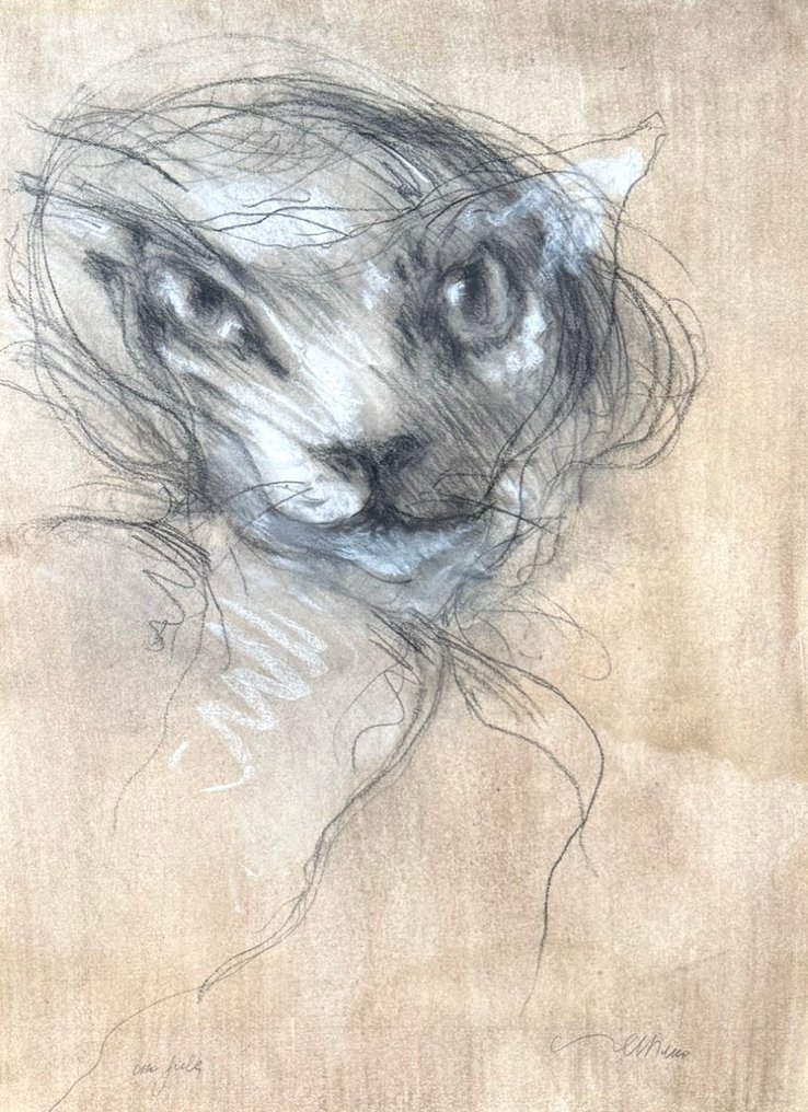 Robert Detheux (1932-2010) - Le Chat en suspens #1.0