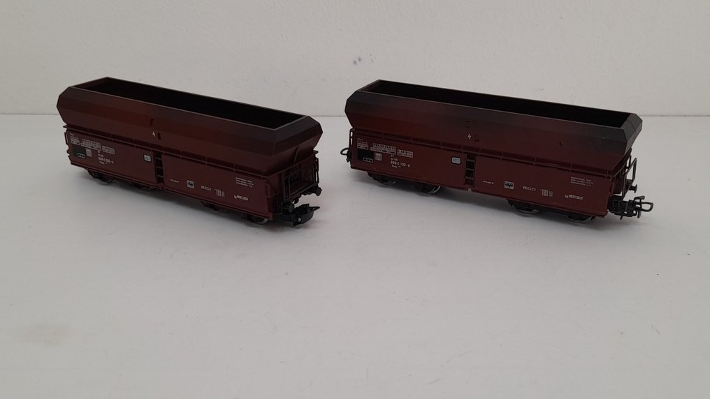 Märklin H0 - 4624, 4631 - 模型貨運火車 (3) - 大型货车和旋转滑动侧卸车 - DB #4.3