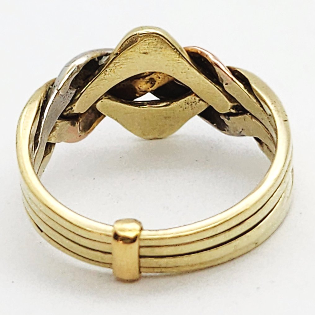 戒指 - 14 克拉 黃金, 白金, 玫瑰金 - Sultan或Turca的联盟 #3.2